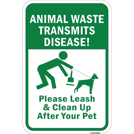 Signmission Safety Sign, 12 in Height, Aluminum, 18 in Length, 25304 A-1218-25304